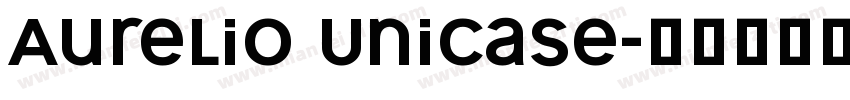 Aurelio Unicase字体转换